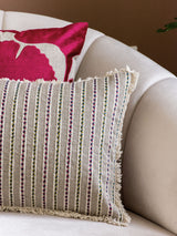 Coral Cushion Cover (Red)