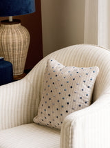 Drizzle Cushion Cover (Blue)