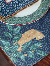 Majestic Leopard Placemats and Napkins