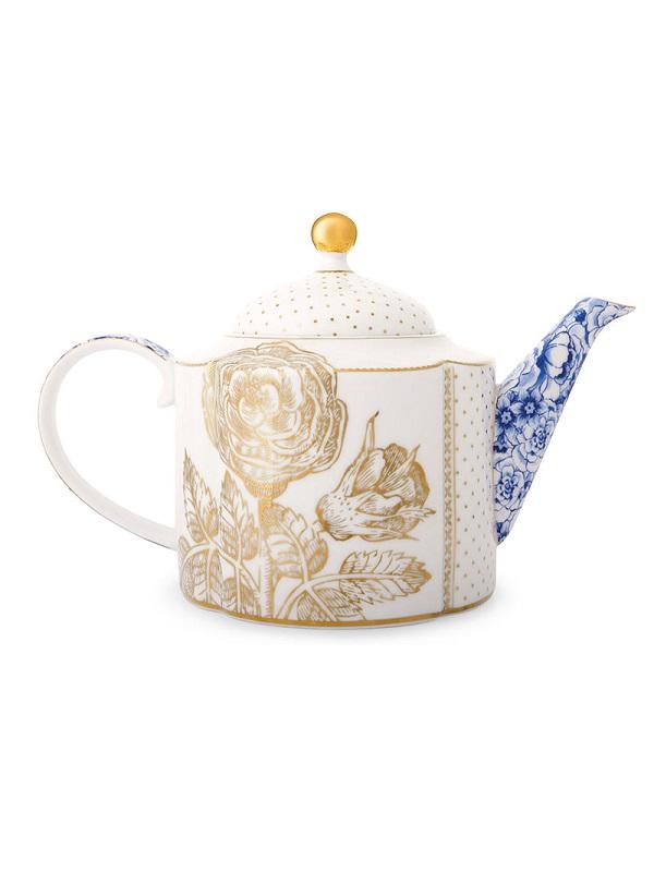 Royal White Tea Pot
