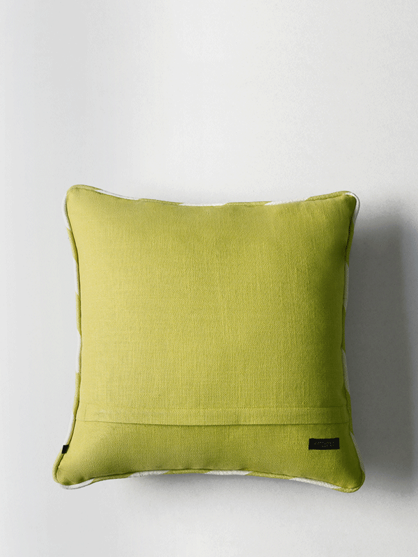Wild Lilly Cushion Cover (Lime)