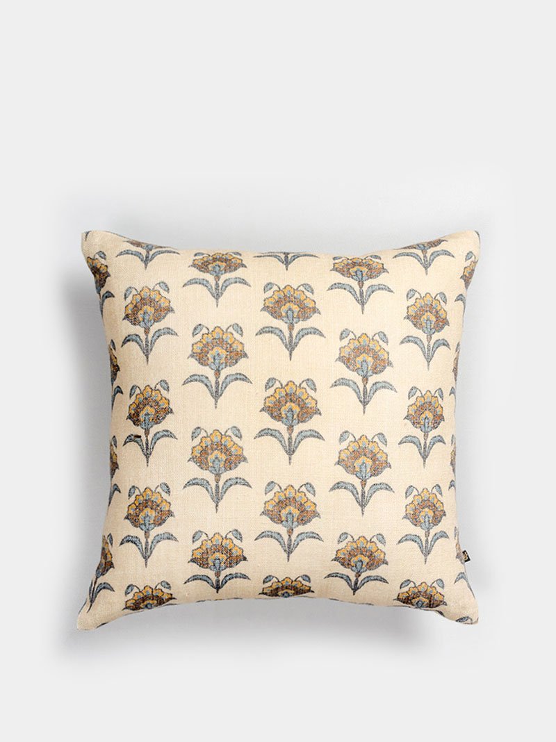 Marigold Field Cushion Cover (Brown)