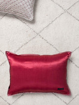 Mayura Lumbar Pillow Cover (Pink)