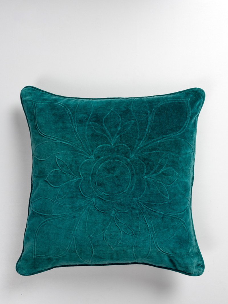 Midnight Flower Cushion Cover