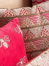 Pyramids Embellished Cushion Cover